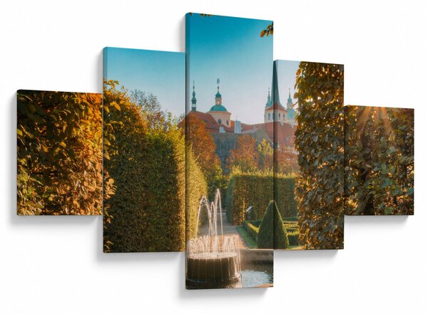 Obraz - Pałac Wallensteina (125x70 cm)