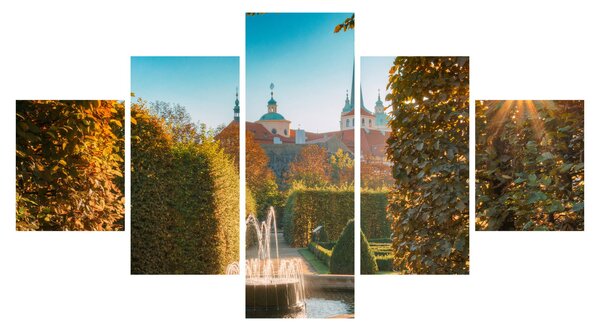 Obraz - Pałac Wallensteina (125x70 cm)