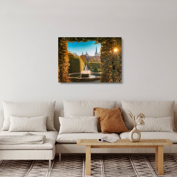 Obraz na szkle - Pałac Wallensteina (70x50 cm)