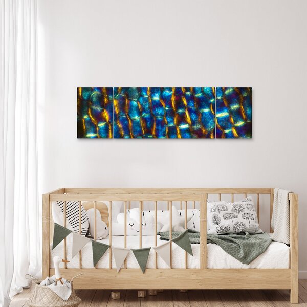 Obraz - Ściana komórkowa (170x50 cm)