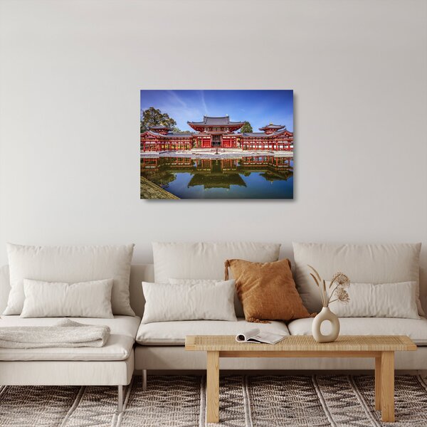 Obraz na szkle - Świątynia buddyjska (70x50 cm)