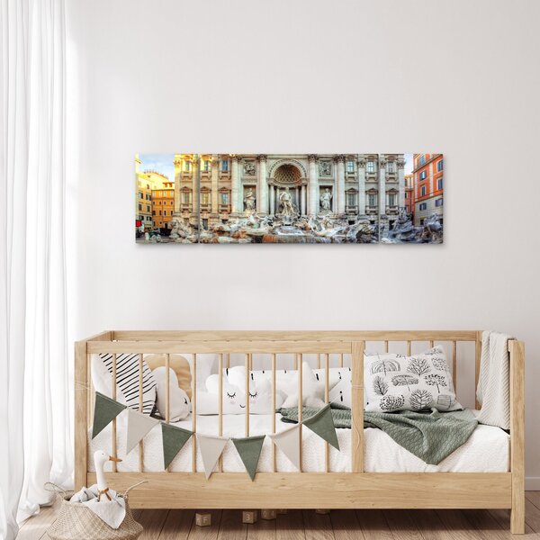 Obraz - Fontanna di Trevi (170x50 cm)