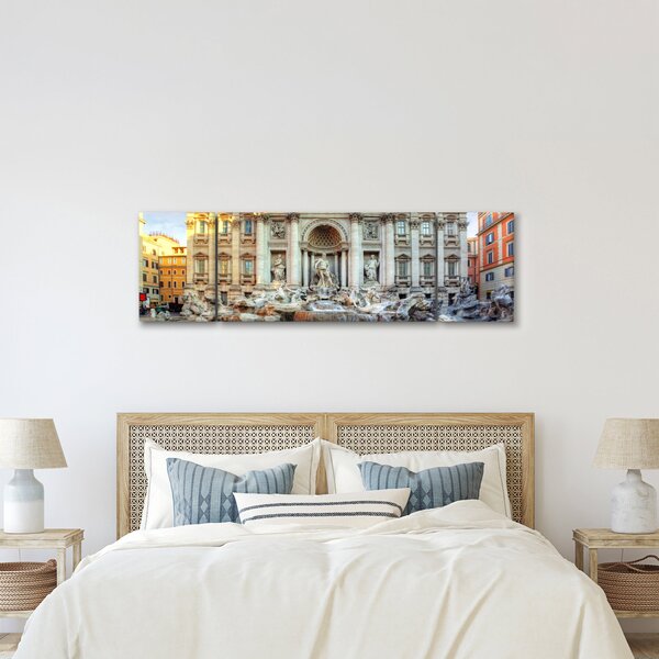 Obraz - Fontanna di Trevi (170x50 cm)