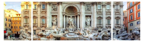 Obraz - Fontanna di Trevi (170x50 cm)