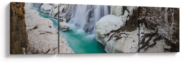 Obraz - Islandzka przyroda (170x50 cm)