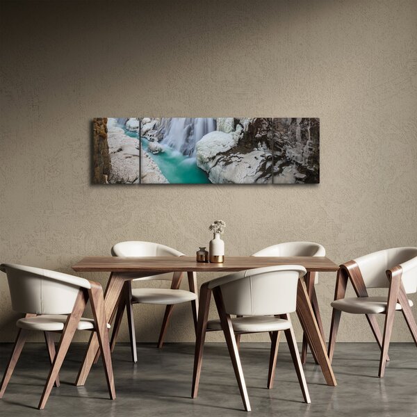 Obraz - Islandzka przyroda (170x50 cm)