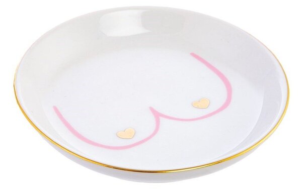 Porcelanowy talerzyk na biżuterię Girl Power – Sass & Belle