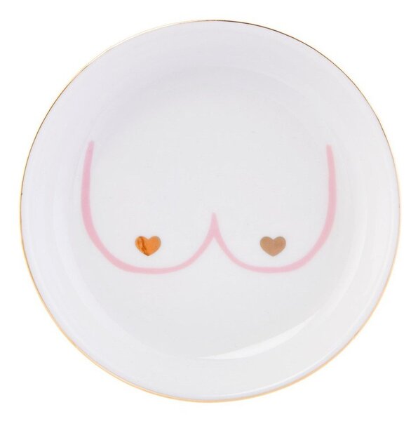 Porcelanowy talerzyk na biżuterię Girl Power – Sass & Belle