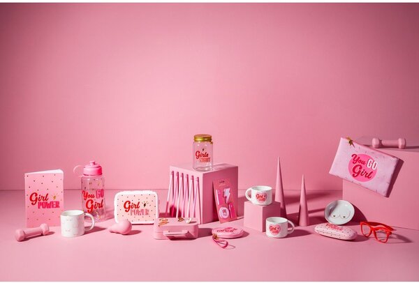 Porcelanowy talerzyk na biżuterię Girl Power – Sass & Belle