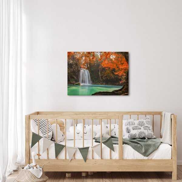 Obraz - Wodospad w Tajlandii (70x50 cm)