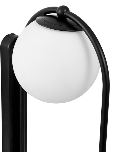 LAMPA ŚCIENNA KINKIET NOWOCZESNY CZARNY PANARI W2