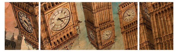 Obraz - Big Ben, Londyn (170x50 cm)
