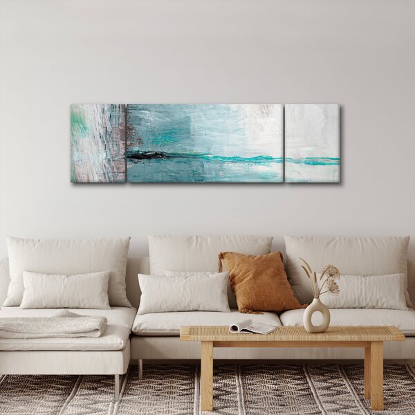 Obraz - Abstrakcyjny obraz olejny (170x50 cm)