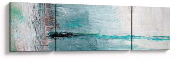 Obraz - Abstrakcyjny obraz olejny (170x50 cm)