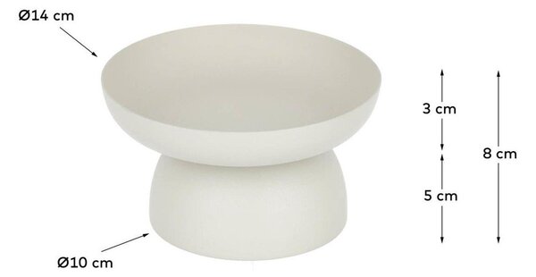 Metalowa taca dekoracyjna ø 14 cm Kaili – Kave Home