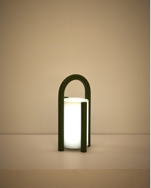 Lampa zewnętrzna przenośna LED na USB ø 14 cm Leros – Kave Home
