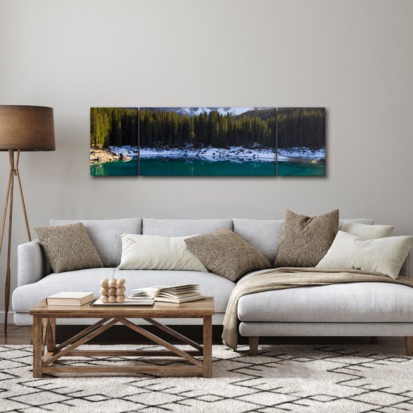 Obraz - Jezioro Karersee (170x50 cm)