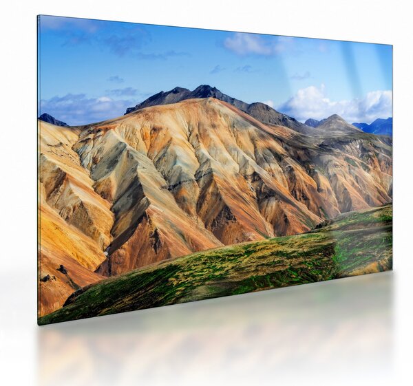 Obraz na szkle - Landmannalaugar (70x50 cm)
