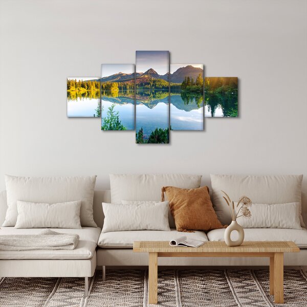 Obraz - Jezioro (125x70 cm)