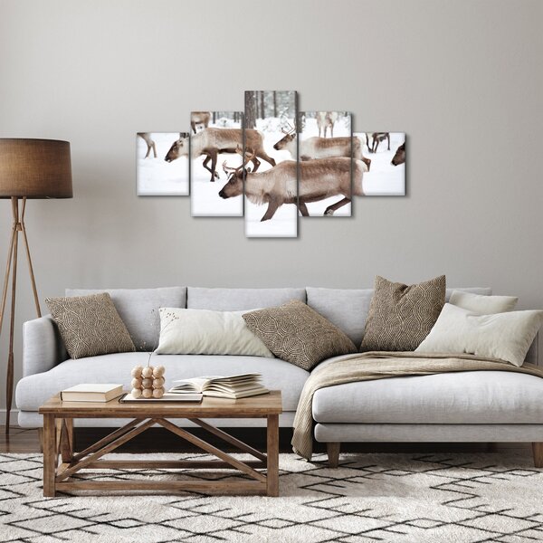 Obraz - Renifer (125x70 cm)