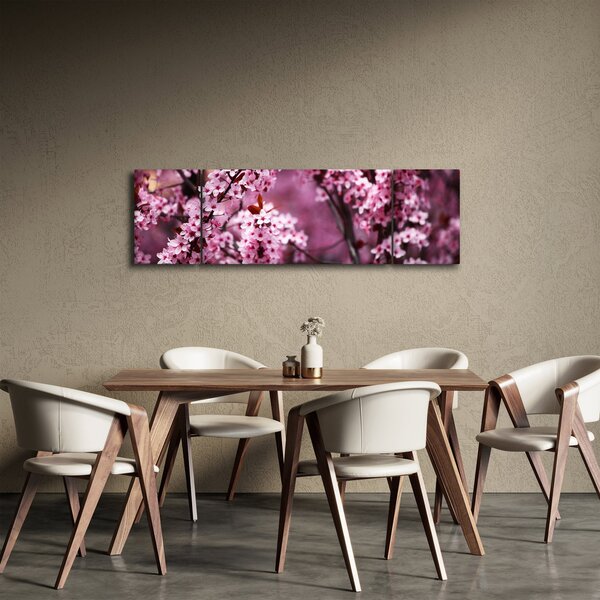 Obraz - Różowa sakura (170x50 cm)