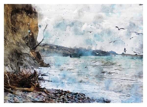 Obraz - Rafa, akwarela (70x50 cm)