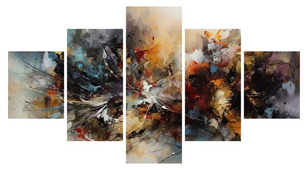 Obraz - Grafika abstrakcyjna (125x70 cm)