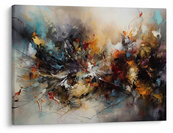 Obraz - Grafika abstrakcyjna (70x50 cm)