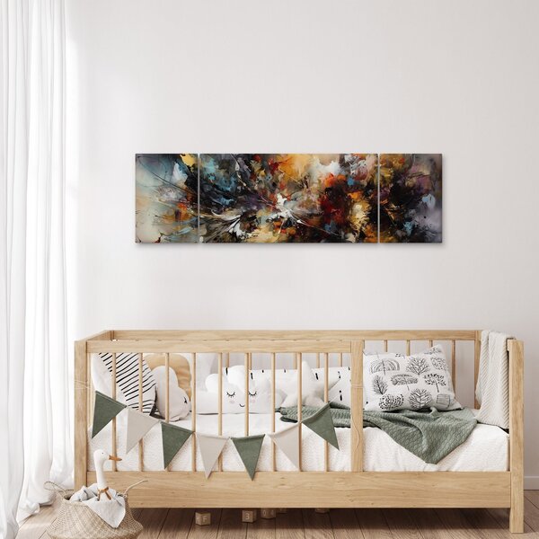 Obraz - Grafika abstrakcyjna (170x50 cm)