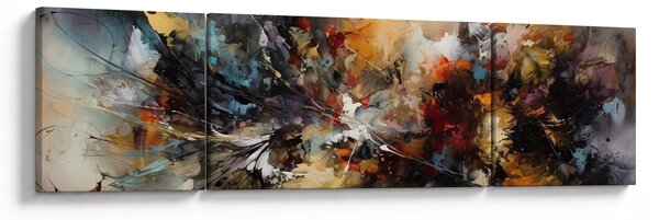Obraz - Grafika abstrakcyjna (170x50 cm)