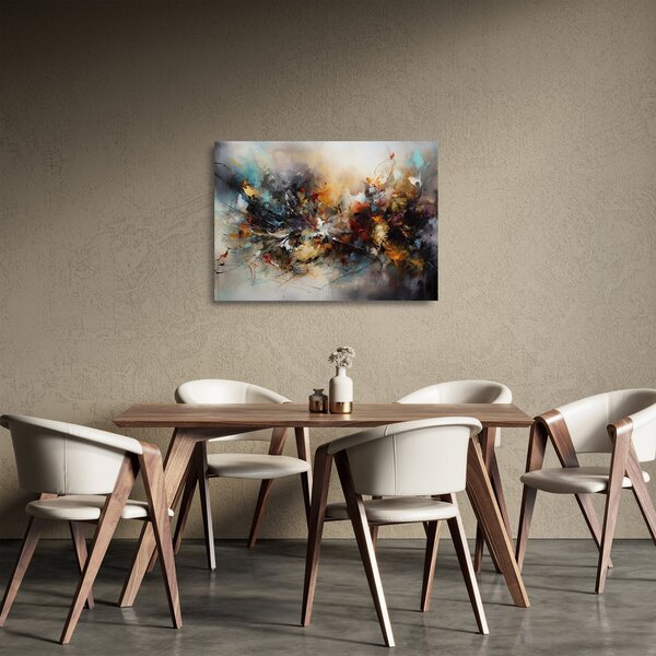 Obraz na szkle - Grafika abstrakcyjna (70x50 cm)