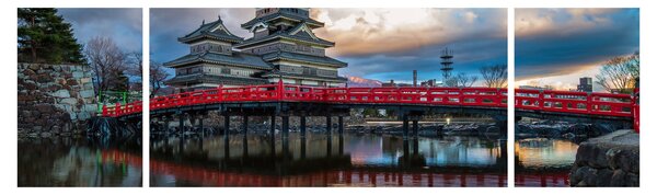 Obraz - Japonia (170x50 cm)