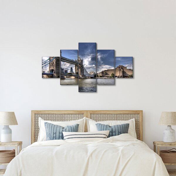 Obraz - Tower Bridge w Londynie (125x70 cm)