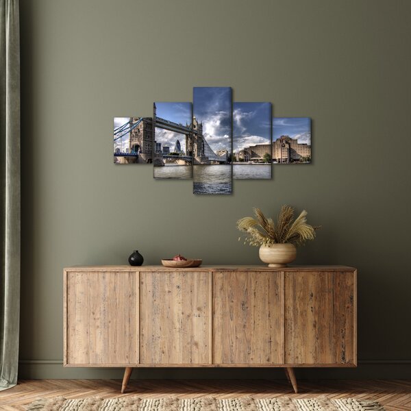 Obraz - Tower Bridge w Londynie (125x70 cm)