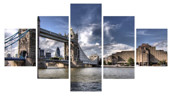 Obraz - Tower Bridge w Londynie (125x70 cm)