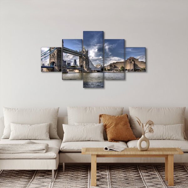 Obraz - Tower Bridge w Londynie (125x70 cm)