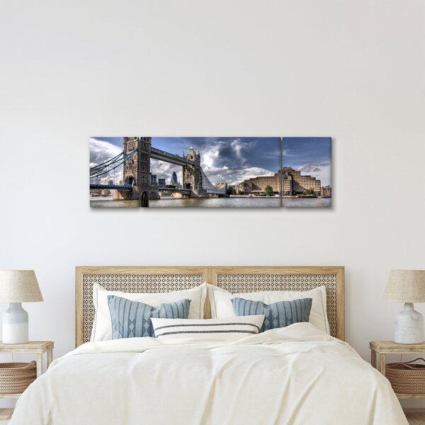 Obraz - Tower Bridge w Londynie (170x50 cm)