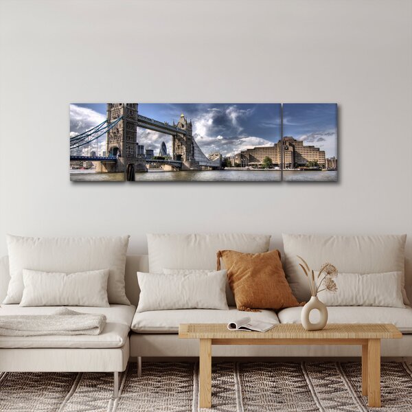 Obraz - Tower Bridge w Londynie (170x50 cm)