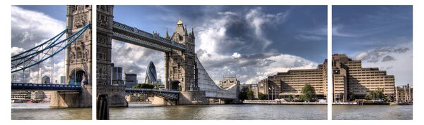 Obraz - Tower Bridge w Londynie (170x50 cm)