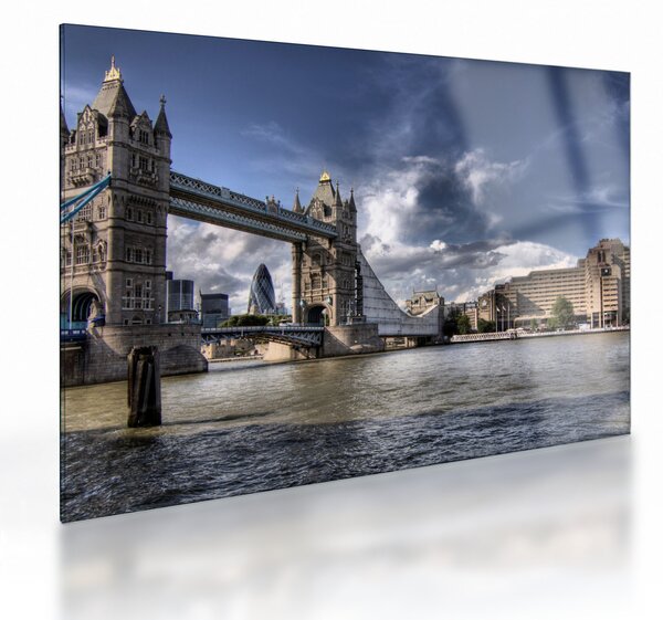 Obraz na szkle - Tower Bridge w Londynie (70x50 cm)