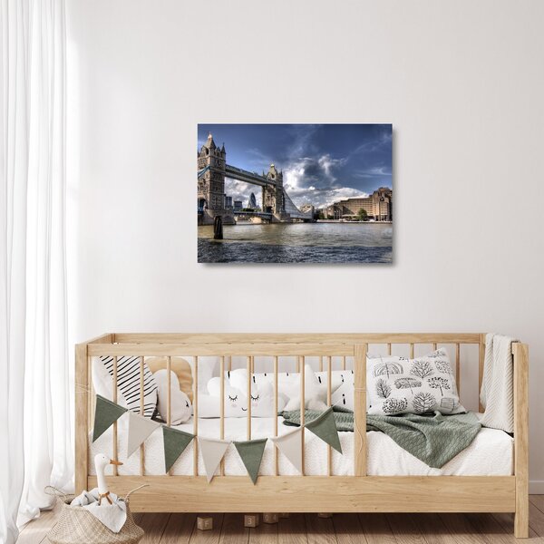 Obraz na szkle - Tower Bridge w Londynie (70x50 cm)