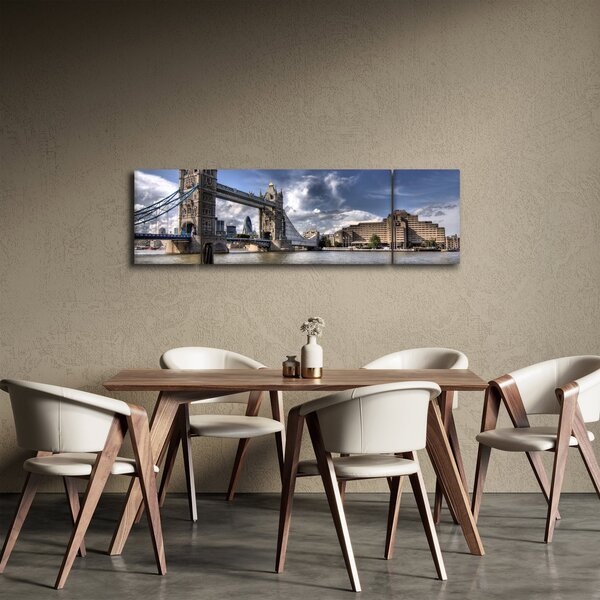 Obraz - Tower Bridge w Londynie (170x50 cm)