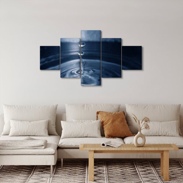 Obraz - Krople (125x70 cm)