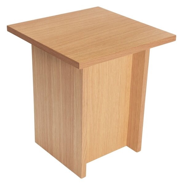 Stolik w dekorze dębu 35x35 cm Straight – Hübsch