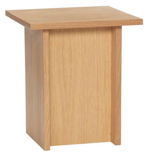 Stolik w dekorze dębu 35x35 cm Straight – Hübsch