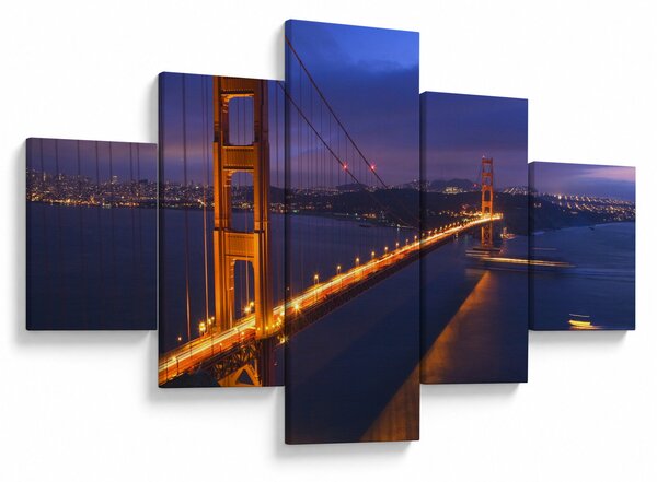 Obraz - Most Golden Gate (125x70 cm)