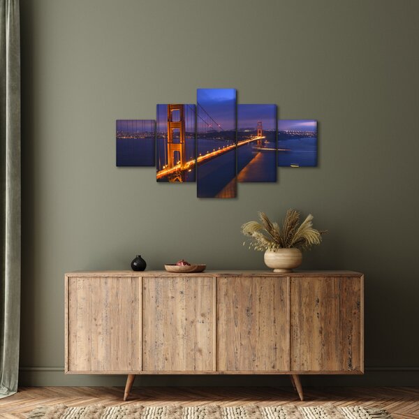 Obraz - Most Golden Gate (125x70 cm)