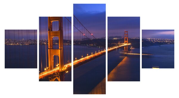 Obraz - Most Golden Gate (125x70 cm)