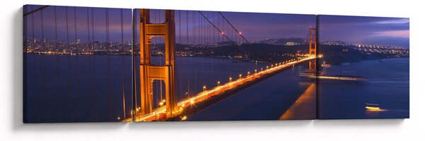 Obraz - Most Golden Gate (170x50 cm)
