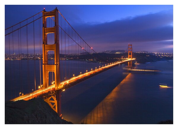 Obraz - Most Golden Gate (70x50 cm)